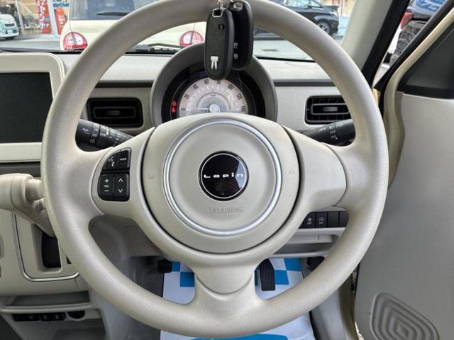 アルトラパン Ｌ　保証書／セーフティサポート（スズキ）／シートヒーター　運転席／車線逸脱防止支援システム／ＥＢＤ付ＡＢＳ／横滑り防止装置／アイドリングストップ／禁煙車／エアバッグ　運転席／エアバッグ　助手席（11枚目）