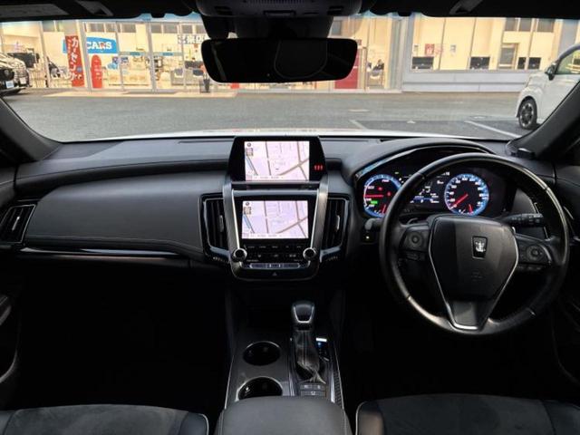 クラウンハイブリッド ＲＳアドバンス　サンルーフ／モデリスタエアロ／保証書／純正　８インチ　ＳＤナビ／トヨタセーフティセンス／シートヒーター／車線逸脱防止支援システム／シート　ハーフレザー／ヘッドランプ　ＬＥＤ／Ｂｌｕｅｔｏｏｔｈ接続（23枚目）