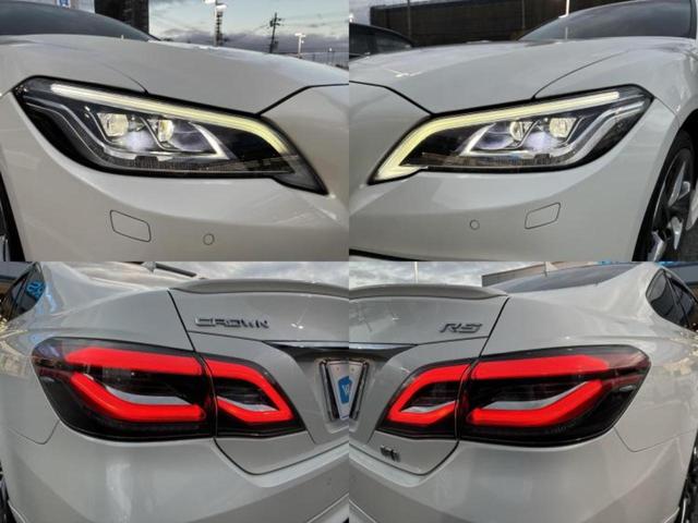 クラウンハイブリッド ＲＳアドバンス　サンルーフ／モデリスタエアロ／保証書／純正　８インチ　ＳＤナビ／トヨタセーフティセンス／シートヒーター／車線逸脱防止支援システム／シート　ハーフレザー／ヘッドランプ　ＬＥＤ／Ｂｌｕｅｔｏｏｔｈ接続（52枚目）