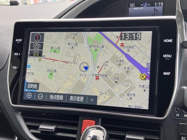 ヴォクシー ＺＳキラメキ３　新品タイヤ／保証書／純正　１０インチ　ＳＤナビ／フリップダウンモニター　純正　１２．８インチ／トヨタセーフティセンス／両側電動スライドドア／車線逸脱防止支援システム／シート　ハーフレザー　バックカメラ（10枚目）