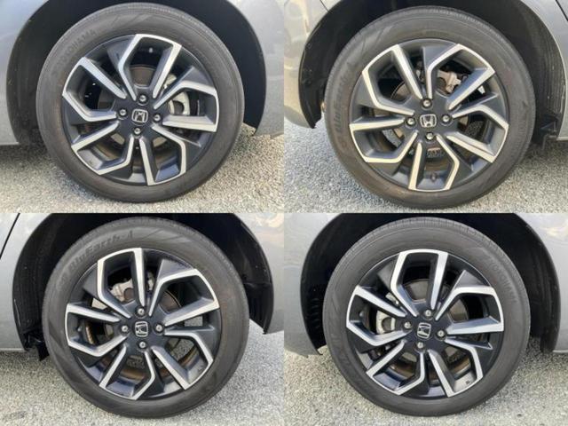 フィット eHEVホーム 新品タイヤ/保証書/純正 9インチ SDナビ/衝突安全装置/車線逸脱防止支援システム/シート ハーフレザー/ドライブレコーダー 前後/ヘッドランプ LED/Bluetooth接続/ETC バックカメラ(53枚目)