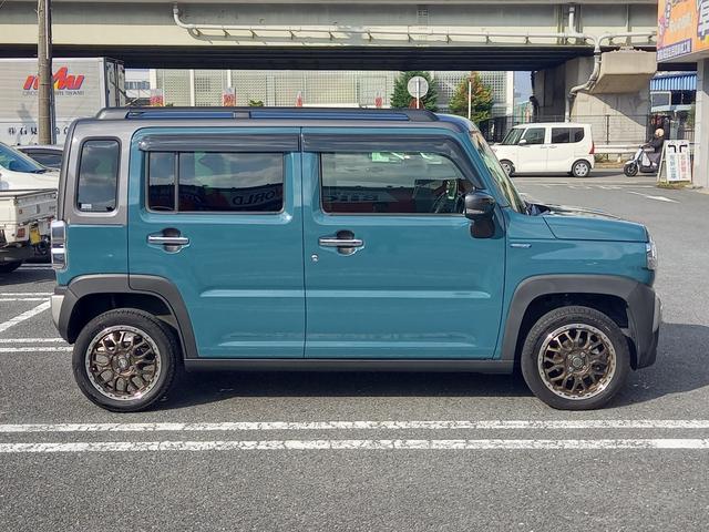 ハスラー Jスタイルターボ カーナビ 全方位カメラ リアモニター アダプティブクルーズコントロール 社外アルミホイール(4枚目)