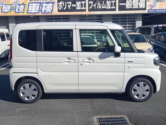 スペーシア ハイブリッドＧ　届出済未使用車　スズキセーフティサポート　衝突軽減ブレーキ　障害物センサー（6枚目）