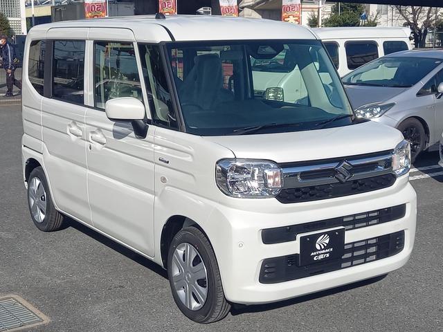 スペーシア ハイブリッドＧ　届出済未使用車　スズキセーフティサポート　衝突軽減ブレーキ　障害物センサー（8枚目）