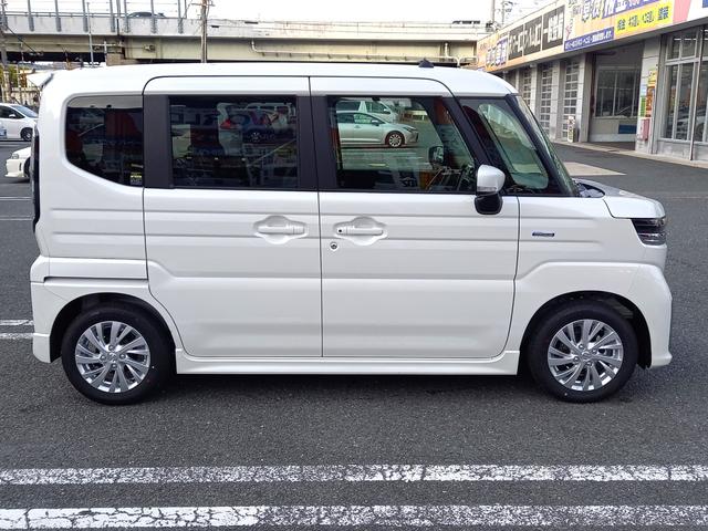 スペーシアカスタム ハイブリッドGS 届出済未使用車 スズキセーフティサポート 衝突軽減ブレーキ パワースライドドア LEDヘッドライト LEDフォグライト(4枚目)