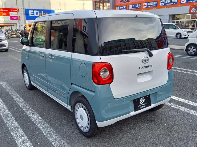 ムーヴキャンバス ストライプスＧ　届出済未使用車　両側パワースライドドア　スマートアシスト　衝突軽減ブレーキ　ＬＥＤヘッドライト　ＬＥＤフォグライト（11枚目）