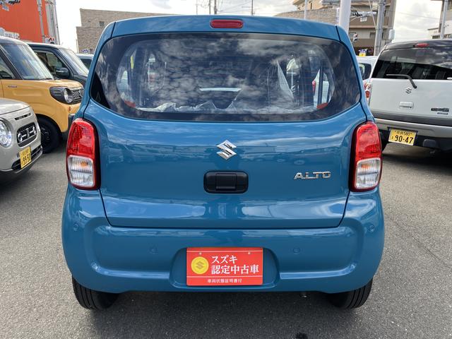 アルト A 2型 前後衝突被害軽減ブレーキ 前後衝突被害軽減ブレーキ キーレスエントリー マニュアルエアコン オーディオレス(3枚目)