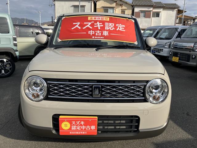 アルトラパン Ｘ　５型　元試乗車　前後衝突被害軽減ブレーキ　元試乗車　バックモニター付オーディオ　オーディオスイッチ　キーレスプッシュスタート　ＬＥＤヘッドライト　フルオートエアコン　アルミホイール（2枚目）