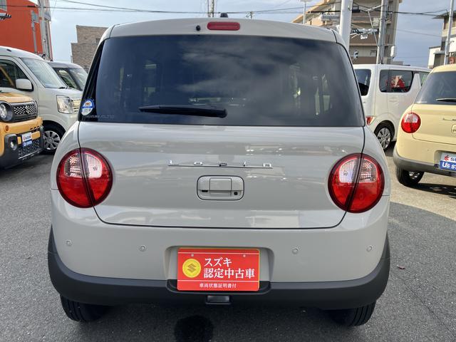 アルトラパン Ｘ　５型　元試乗車　前後衝突被害軽減ブレーキ　元試乗車　バックモニター付オーディオ　オーディオスイッチ　キーレスプッシュスタート　ＬＥＤヘッドライト　フルオートエアコン　アルミホイール（3枚目）