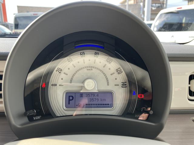 アルトラパン Ｘ　５型　元試乗車　前後衝突被害軽減ブレーキ　元試乗車　バックモニター付オーディオ　オーディオスイッチ　キーレスプッシュスタート　ＬＥＤヘッドライト　フルオートエアコン　アルミホイール（7枚目）