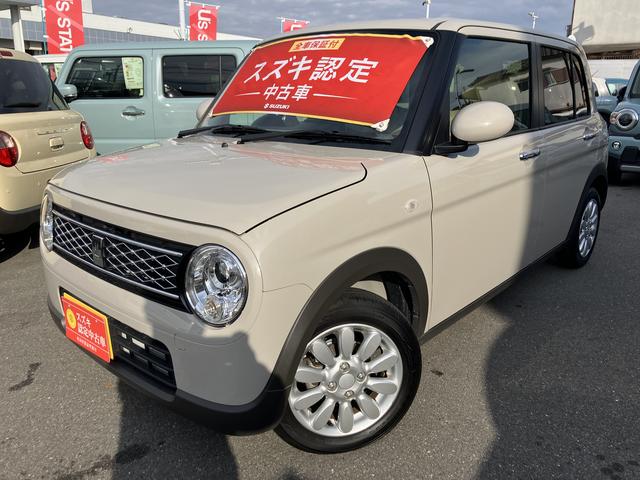 アルトラパン Ｘ　５型　元試乗車　前後衝突被害軽減ブレーキ　元試乗車　バックモニター付オーディオ　オーディオスイッチ　キーレスプッシュスタート　ＬＥＤヘッドライト　フルオートエアコン　アルミホイール（21枚目）
