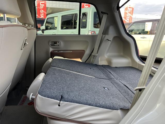 アルトラパン Ｘ　５型　元試乗車　前後衝突被害軽減ブレーキ　元試乗車　バックモニター付オーディオ　オーディオスイッチ　キーレスプッシュスタート　ＬＥＤヘッドライト　フルオートエアコン　アルミホイール（34枚目）