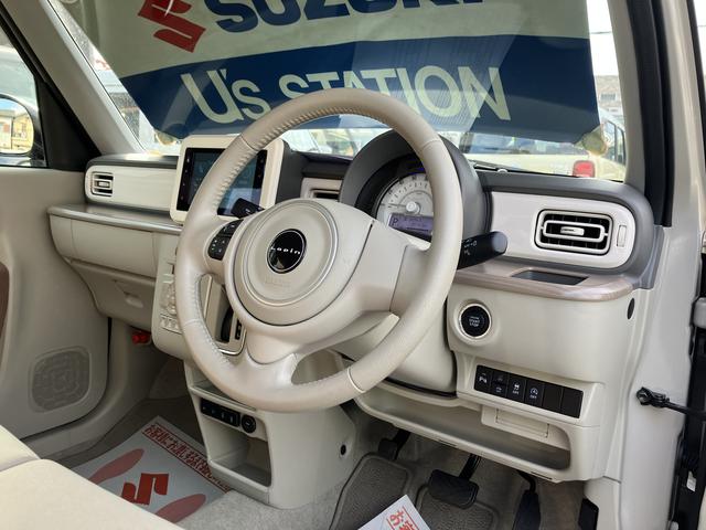 アルトラパン Ｘ　５型　元試乗車　前後衝突被害軽減ブレーキ　元試乗車　バックモニター付オーディオ　オーディオスイッチ　キーレスプッシュスタート　ＬＥＤヘッドライト　フルオートエアコン　アルミホイール（62枚目）