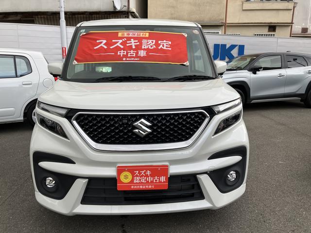 ソリオバンディット HYBRID MV 4WD 全方位モニターナビ 前後ドラレコ 4WD 全方位モニターナビ 前後ドラレコ オーディオスイッチ アダプティブクルコン 前後衝突被害軽減ブレーキ キーレスプッシュ アルミホイール フリップダウンモニター LEDヘッド 両席シートヒーター(2枚目)