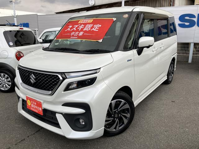 ソリオバンディット HYBRID MV 4WD 全方位モニターナビ 前後ドラレコ 4WD 全方位モニターナビ 前後ドラレコ オーディオスイッチ アダプティブクルコン 前後衝突被害軽減ブレーキ キーレスプッシュ アルミホイール フリップダウンモニター LEDヘッド 両席シートヒーター(21枚目)