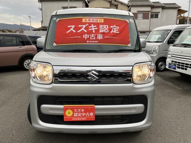 スペーシア HYBRID X 2型 前後衝突被害軽減ブレーキ マイルドハイブリッド 前後衝突被害軽減ブレーキ 両側電動スライドドア キーレスプッシュスタート フルオートエアコン オーディオ 運転席シートヒーター(2枚目)