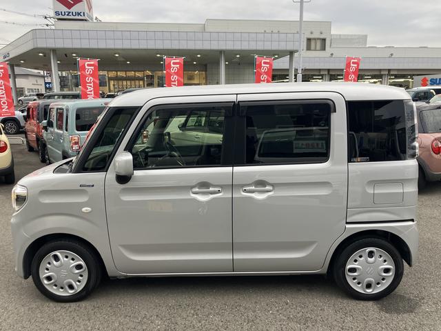 スペーシア HYBRID X 2型 前後衝突被害軽減ブレーキ マイルドハイブリッド 前後衝突被害軽減ブレーキ 両側電動スライドドア キーレスプッシュスタート フルオートエアコン オーディオ 運転席シートヒーター(5枚目)