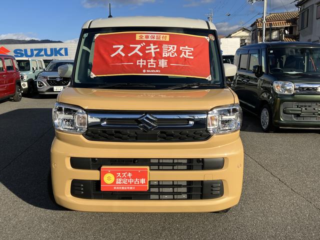スペーシア ＨＹＢＲＩＤ　Ｘ　元試乗車　スズキコネクト付全方位ナビ　元試乗車　マイルドハイブリッド　スズキコネクト付全方位ナビ　前後衝突被害軽減ブレーキ　両側電動スライドドア　オーディオスイッチ　アダプティブクルーズコントロール　ＬＥＤヘッドライト　キーレスプッシュ（2枚目）