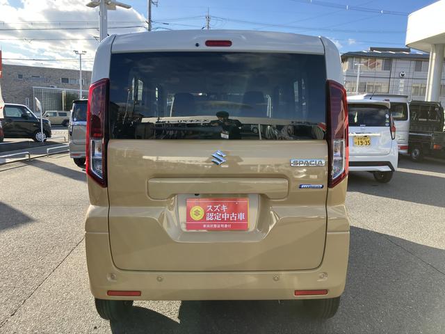スペーシア ＨＹＢＲＩＤ　Ｘ　元試乗車　スズキコネクト付全方位ナビ　元試乗車　マイルドハイブリッド　スズキコネクト付全方位ナビ　前後衝突被害軽減ブレーキ　両側電動スライドドア　オーディオスイッチ　アダプティブクルーズコントロール　ＬＥＤヘッドライト　キーレスプッシュ（3枚目）