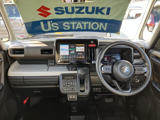 スペーシア ＨＹＢＲＩＤ　Ｘ　元試乗車　スズキコネクト付全方位ナビ　元試乗車　マイルドハイブリッド　スズキコネクト付全方位ナビ　前後衝突被害軽減ブレーキ　両側電動スライドドア　オーディオスイッチ　アダプティブクルーズコントロール　ＬＥＤヘッドライト　キーレスプッシュ（15枚目）