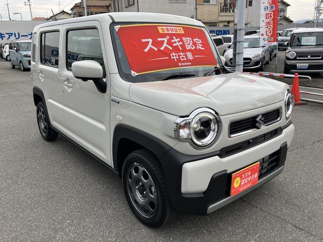 ハスラー ＨＹＢＲＩＤ　Ｇターボ３型元試乗車　スズキコネクト全方位ナビ　元試乗車　ターボ　スズキコネクト付全方位ナビ　オーディオスイッチ　アダプティブクルーズコントロール　パドルシフト　キーレスプッシュスタート　ＬＥＤヘッドライト　両席シートヒーター　フルオートエアコン（6枚目）