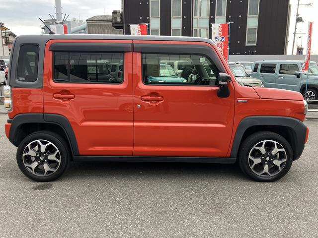 ハスラー ＨＹＢＲＩＤ　Ｘターボ　４ＷＤ　全方位モニターナビ　ターボ　４ＷＤ　前後衝突被害軽減ブレーキ　全方位モニターナビ　パドルシフト　オーディオスイッチ　アダプティブクルーズコントロール　前方ドライブレコーダー　ＬＥＤヘッドライト　フォグ　アルミホイール（4枚目）