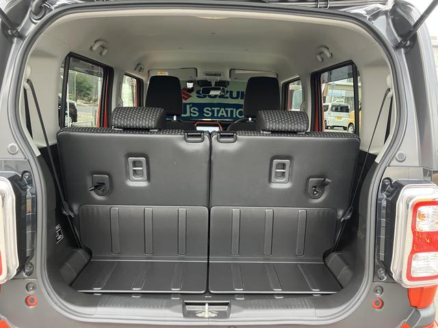 ハスラー ＨＹＢＲＩＤ　Ｘターボ　４ＷＤ　全方位モニターナビ　ターボ　４ＷＤ　前後衝突被害軽減ブレーキ　全方位モニターナビ　パドルシフト　オーディオスイッチ　アダプティブクルーズコントロール　前方ドライブレコーダー　ＬＥＤヘッドライト　フォグ　アルミホイール（18枚目）