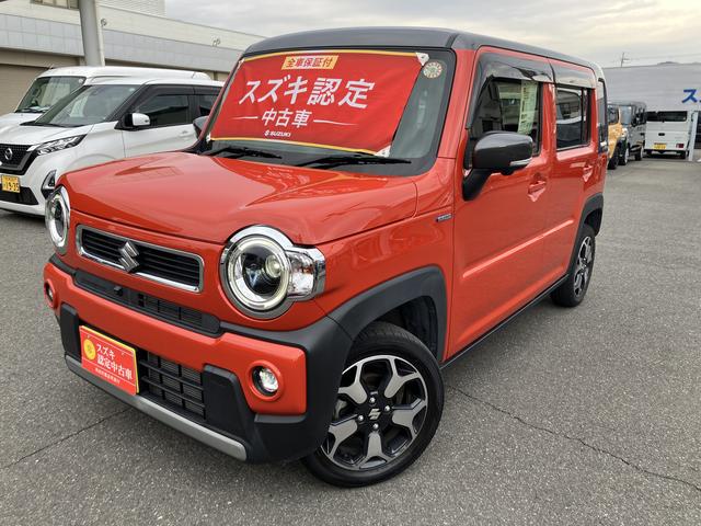 ハスラー ＨＹＢＲＩＤ　Ｘターボ　４ＷＤ　全方位モニターナビ　ターボ　４ＷＤ　前後衝突被害軽減ブレーキ　全方位モニターナビ　パドルシフト　オーディオスイッチ　アダプティブクルーズコントロール　前方ドライブレコーダー　ＬＥＤヘッドライト　フォグ　アルミホイール（21枚目）