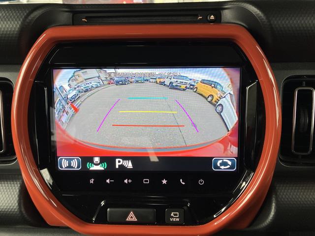 ハスラー ＨＹＢＲＩＤ　Ｘターボ　４ＷＤ　全方位モニターナビ　ターボ　４ＷＤ　前後衝突被害軽減ブレーキ　全方位モニターナビ　パドルシフト　オーディオスイッチ　アダプティブクルーズコントロール　前方ドライブレコーダー　ＬＥＤヘッドライト　フォグ　アルミホイール（39枚目）