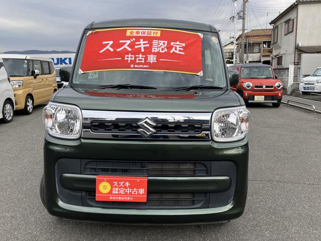 スペーシア ＨＹＢＲＩＤ　Ｘ　２型　前後衝突被害軽減ブレーキ　前後衝突被害軽減ブレーキ　オーディオレス　両側電動スライドドア　キーレスプッシュスタート　フルオートエアコン　運転席シートヒーター（2枚目）