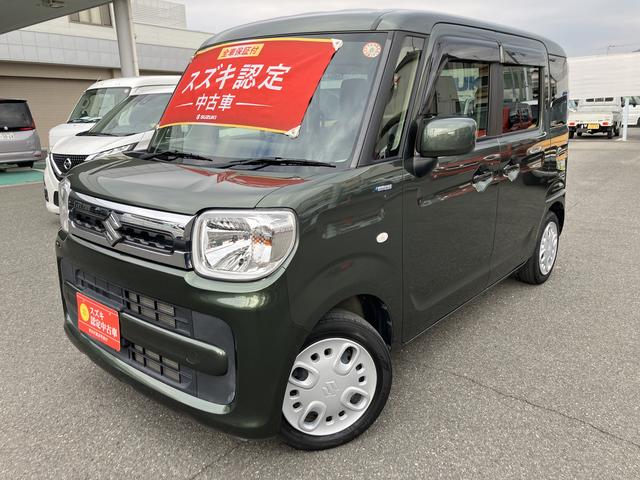 スペーシア ＨＹＢＲＩＤ　Ｘ　２型　前後衝突被害軽減ブレーキ　前後衝突被害軽減ブレーキ　オーディオレス　両側電動スライドドア　キーレスプッシュスタート　フルオートエアコン　運転席シートヒーター（21枚目）