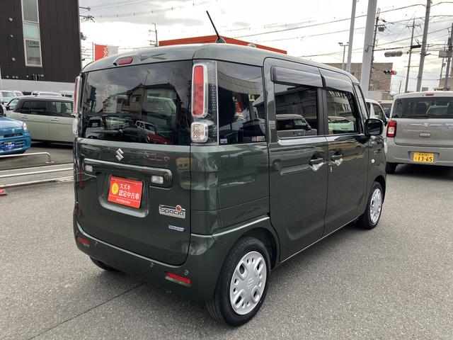 スペーシア ＨＹＢＲＩＤ　Ｘ　２型　前後衝突被害軽減ブレーキ　前後衝突被害軽減ブレーキ　オーディオレス　両側電動スライドドア　キーレスプッシュスタート　フルオートエアコン　運転席シートヒーター（24枚目）