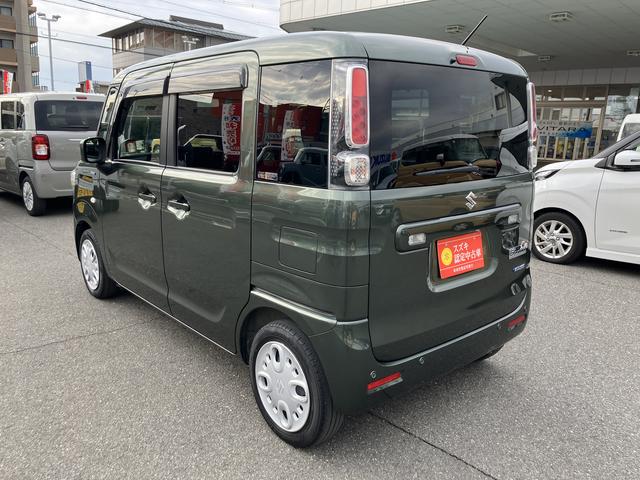 スペーシア ＨＹＢＲＩＤ　Ｘ　２型　前後衝突被害軽減ブレーキ　前後衝突被害軽減ブレーキ　オーディオレス　両側電動スライドドア　キーレスプッシュスタート　フルオートエアコン　運転席シートヒーター（25枚目）