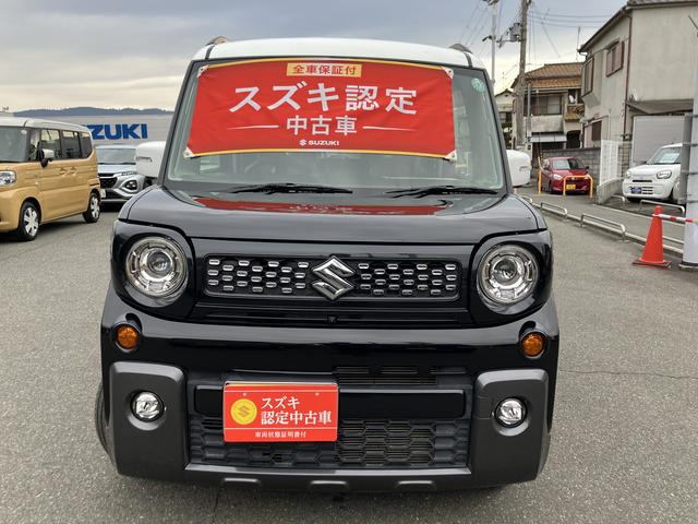 スペーシアギア マイスタイル　３型　スズキコネクト付全方位ナビ　スズキコネクト付全方位ナビ　前方ドラレコ　オーディオスイッチ　アダプティブクルコン　前後衝突被害軽減ブレーキ　両側電動スライドドア　キーレスプッシュスタート　両席シートヒーター　ＬＥＤヘッドライト（2枚目）