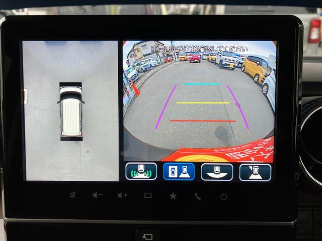 スペーシアギア マイスタイル　３型　スズキコネクト付全方位ナビ　スズキコネクト付全方位ナビ　前方ドラレコ　オーディオスイッチ　アダプティブクルコン　前後衝突被害軽減ブレーキ　両側電動スライドドア　キーレスプッシュスタート　両席シートヒーター　ＬＥＤヘッドライト（42枚目）