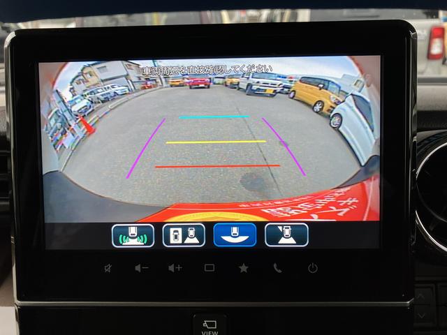 スペーシアギア マイスタイル　３型　スズキコネクト付全方位ナビ　スズキコネクト付全方位ナビ　前方ドラレコ　オーディオスイッチ　アダプティブクルコン　前後衝突被害軽減ブレーキ　両側電動スライドドア　キーレスプッシュスタート　両席シートヒーター　ＬＥＤヘッドライト（43枚目）