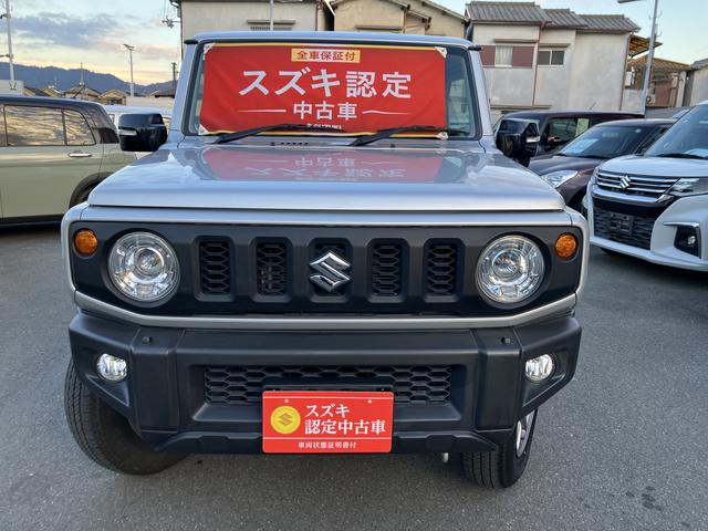 ジムニー ＸＣ　パートタイム４ＷＤ　パートタイム４ＷＤ　前方衝突被害軽減ブレーキ　オーディオスイッチ　クルーズコントロール　オーディオレス　キーレスプッシュスタート　両席シートヒーター　アルミホイール（2枚目）