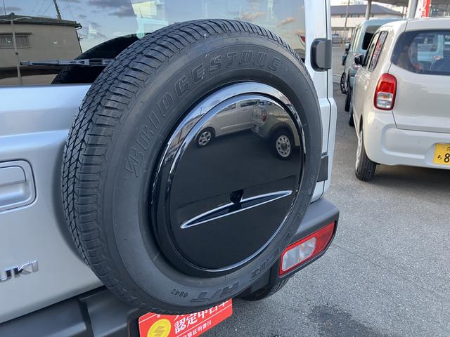ジムニー ＸＣ　パートタイム４ＷＤ　パートタイム４ＷＤ　前方衝突被害軽減ブレーキ　オーディオスイッチ　クルーズコントロール　オーディオレス　キーレスプッシュスタート　両席シートヒーター　アルミホイール（33枚目）