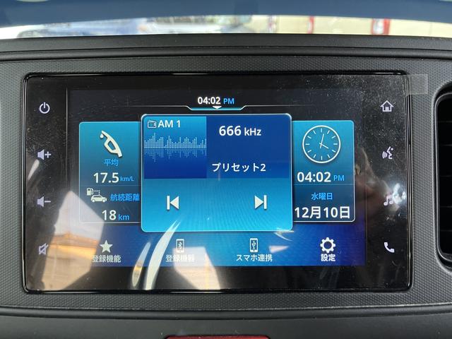 アルト Ｌ　２型　バックカメラ付モニターオーディオ　前後衝突被害軽減ブレーキ　バックカメラ付モニターオーディオ　ステアリングオーディオスイッチ　運転席シートヒーター　マニュアルエアコン　キーレスエントリー（8枚目）