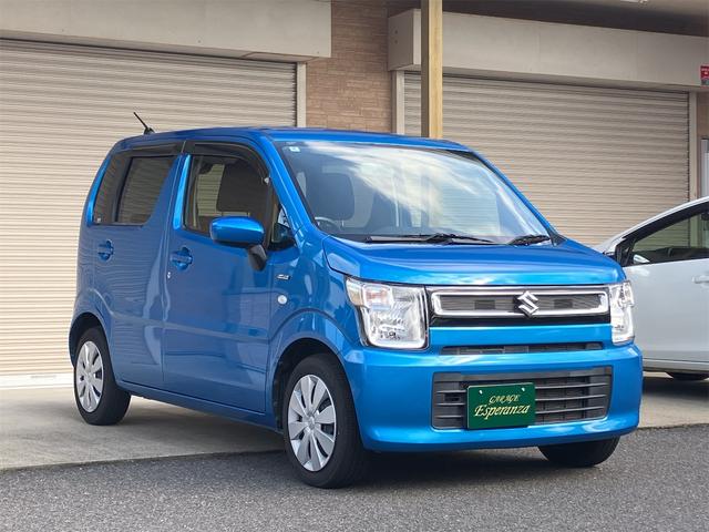 ワゴンR ハイブリッドFX シートヒーター アイドリングストップ 衝突被害軽減システム 盗難防止システム キーレス スマートキー ナビ ABS(3枚目)