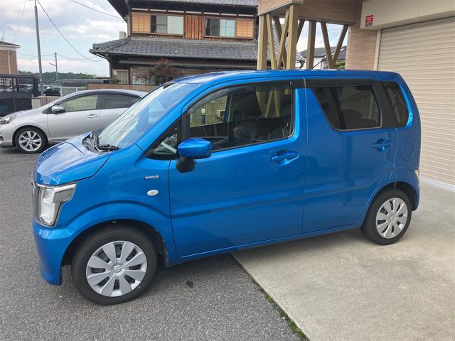 ワゴンR ハイブリッドFX シートヒーター アイドリングストップ 衝突被害軽減システム 盗難防止システム キーレス スマートキー ナビ ABS(5枚目)