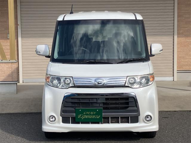 タント カスタムＸ　助手席側電動スライドドア　盗難防止システム　ナビ　運転席・助手席エアバッグ　パワステ　ＡＢＳ（2枚目）