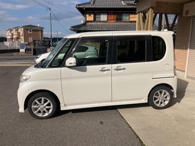 タント カスタムＸ　助手席側電動スライドドア　盗難防止システム　ナビ　運転席・助手席エアバッグ　パワステ　ＡＢＳ（5枚目）
