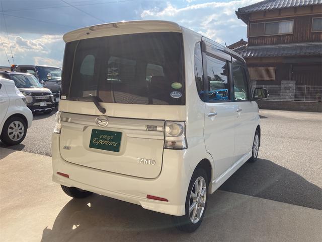 タント カスタムＸ　助手席側電動スライドドア　盗難防止システム　ナビ　運転席・助手席エアバッグ　パワステ　ＡＢＳ（6枚目）