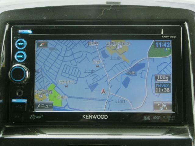 G バックカメラ・ETC・KENWOODメモリーナビ・ワンセグTV・DVD・USB・SDカード・片側電動スライドドア・スマートキー・電格式ミラー・14インチタイヤ(11枚目)