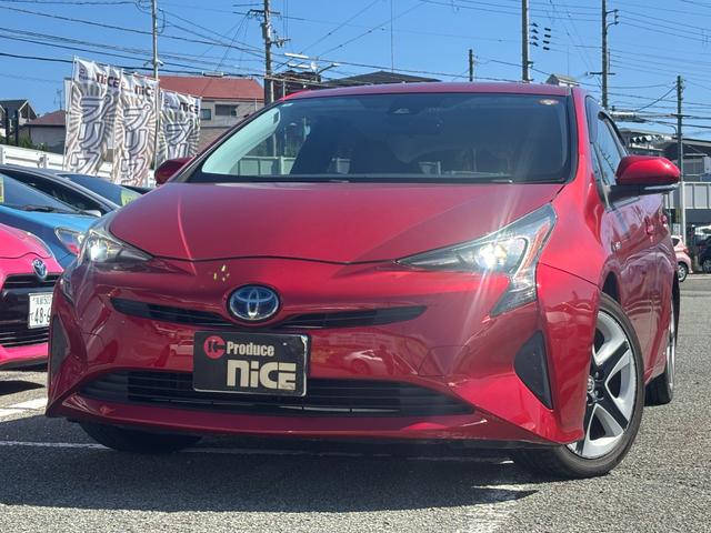 プリウス Ｓツーリングセレクション　トヨタセーフティーセンス・バックカメラ・純正ナビ・ＥＴＣ・純正ツーリングホイール・ＬＥＤ・クルコン・シートヒーター・プッシュスタート・スマキー・フルセグ・Ｂｌｕｅｔｏｏｔｈ・レザーシート・レーンキープ（26枚目）