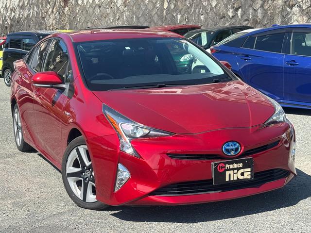 プリウス Ｓツーリングセレクション　トヨタセーフティーセンス・純正ナビ・バックカメラ・ビルトインＥＴＣ・プッシュスタート・クルコン・スマートキー・シートヒーター・レザーシート・ＬＥＤヘッド・純正アルミ・フォグランプ・横滑り防止装置！（67枚目）