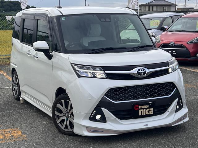 タンク カスタムG-T 衝突軽減ブレーキ・両側電動ドア・モデリスタエアロ・ETC・LEDヘッドライト・オートエアコン・モデリスタエアロ・ドラレコ・LEDヘッドライト・純正アルミ・フォグ・クルコン・パワステ(66枚目)