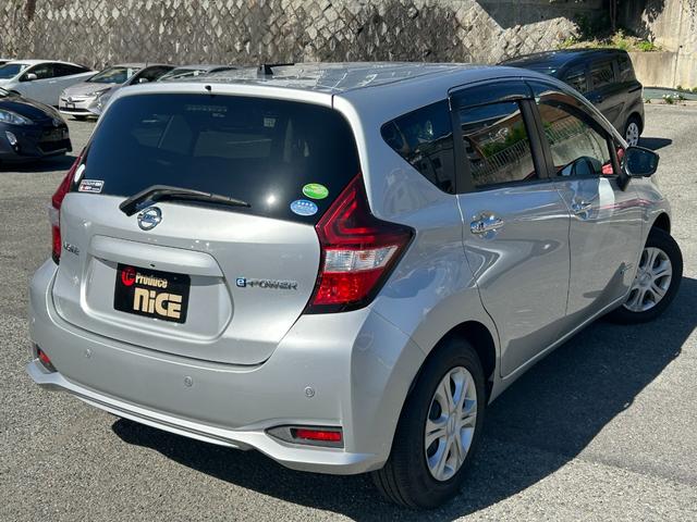 ノート e-パワー B エマージェンシーブレーキ・アラウンドビューモニター・コーナーセンサー・ETC・ドラレコ・バックカメラ・デジタルインナーミラー・レーンキープアシスト・Pスタート・オートエアコン・スマートキー・電格ミラー(31枚目)