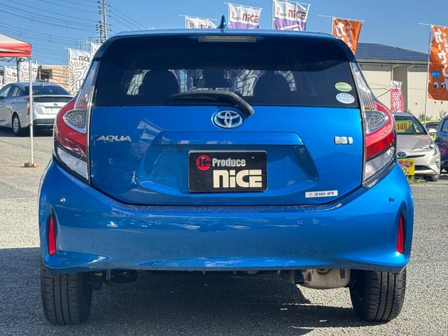 アクア S トヨタセーフティーセンス・オートマチックハイビーム・レーンキープ・純正ナビ・バックカメラ・ビルトインETC・ドラレコ・Bluetooth・フルセグTV・コーナーセンサー・オートエアコン・電動格納ミラー(20枚目)